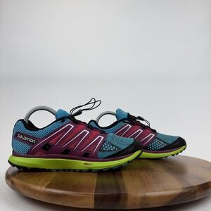 Womens Salomon X-Scream Multicolor‎ Athletic Trail Running Sneakers Size 6 M
